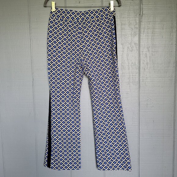Anthropologie Maeve Printed High-Rise Pull-On Styling Bootcut Pants. Siz… - Picture 3 of 9